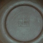 紫砂桃钮花壶