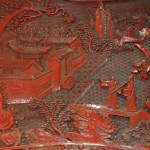 剔红漆雕大盘