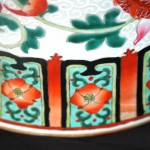 清 乾隆 矾红五彩云龙纹百花不落地将军罐 （对）