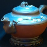 紫砂 吴伟明款 梅花桩大型壶 - Image 2