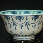 明 青花璎珞流蘇紋陶碗 - Image 6