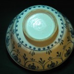 明 青花璎珞流蘇紋陶碗 - Image 4