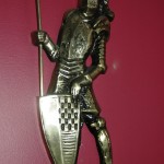 欧洲罗马武士铜挂件 - Image 2