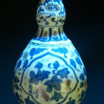明 宣德 青花釉里红葫芦瓶 - Image 3