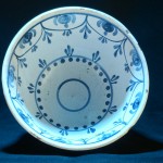 明 青花璎珞流蘇紋陶碗 - Image 7