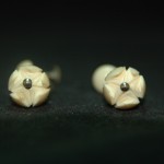 象牙 玉兰耳坠 - Image 6
