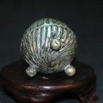土耳其 奥斯曼银盒 银制莲瓣纹舍利盒 - Image 7