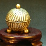 土耳其 奥斯曼银盒 银制莲瓣纹舍利盒 - Image 3