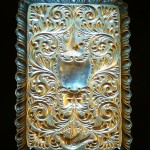 錾花鸟银盘 - Image 4
