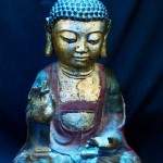 明 鎏金大头开藏北方不空成就佛 - Image 9