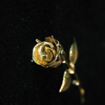 錾金玫瑰胸针 - Image 3