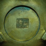 大明宣德 狮耳铜香炉 筒式炉（对） - Image 13