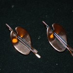 油画调色盘耳坠胸针 - Image 3