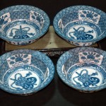 “蓝之味” 款青花海水牡丹纹碗（4） - Image 7