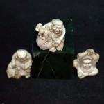 日本根付Netsuke 牙雕人物摆件  （3） - Image 2