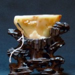 松山荡舟青白玉爵杯 - Image 20