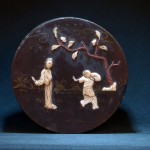 明 嵌象牙人物漆盒 - Image 18