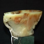 松山荡舟青白玉爵杯 - Image 61