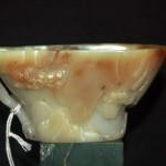松山荡舟青白玉爵杯 - Image 45