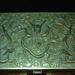 錾云龙纹铜盒 - Image 8