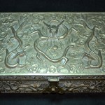 錾云龙纹铜盒 - Image 26