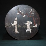 明 嵌象牙人物漆盒 - Image 11