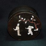 明 嵌象牙人物漆盒 - Image 9