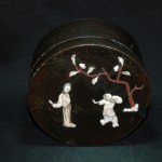 明 嵌象牙人物漆盒 - Image 8