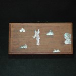 元　螺钿木盒盖 - Image 4