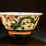 大明嘉靖款 云龙纹五彩大碗 - Image 18