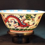 大明嘉靖款 云龙纹五彩大碗 - Image 14