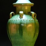 隋代五代十国 青瓷 狮钮六系罐 - Image 37