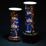 清 康熙 双圈款冰梅桶瓶 - Image 7