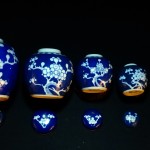 康熙 青花冰梅姜罐 （组） - Image 4