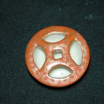 民国 珊瑚红釉描金缠枝花卉小罐 - Image 4
