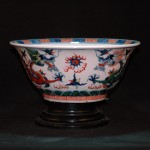 大明嘉靖款 云龙纹五彩大碗 - Image 39