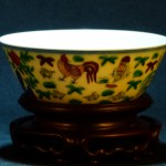 清康熙仿“大明成化斗彩鸡缸杯” - Image 36