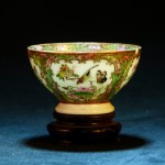 广彩 开光花鸟纹小杯 - Image 9