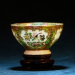 广彩 开光花鸟纹小杯 - Image 11