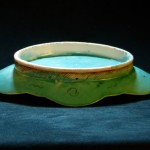 绿釉粉彩果盘 - Image 5