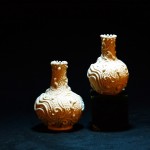 云凤纹堆塑料器小天球瓶 （2） - Image 4