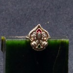 缧丝镶宝银戒 - Image 6