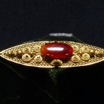 明 镶宝金缧丝胸牌 - Image 7