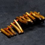 珊瑚漆金头饰 - Image 9
