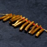 珊瑚漆金头饰 - Image 7