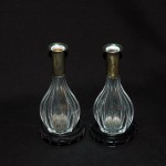 套银口六方瓜棱水晶琉璃锥把瓶 - Image 3