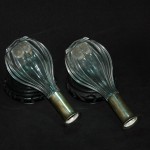 套银口六方瓜棱水晶琉璃锥把瓶 - Image 9