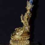 明永乐 铜鎏金文殊菩萨像 - Image 46