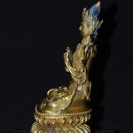明永乐 铜鎏金文殊菩萨像 - Image 45