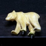 雕北极熊象牙摆件 - Image 9